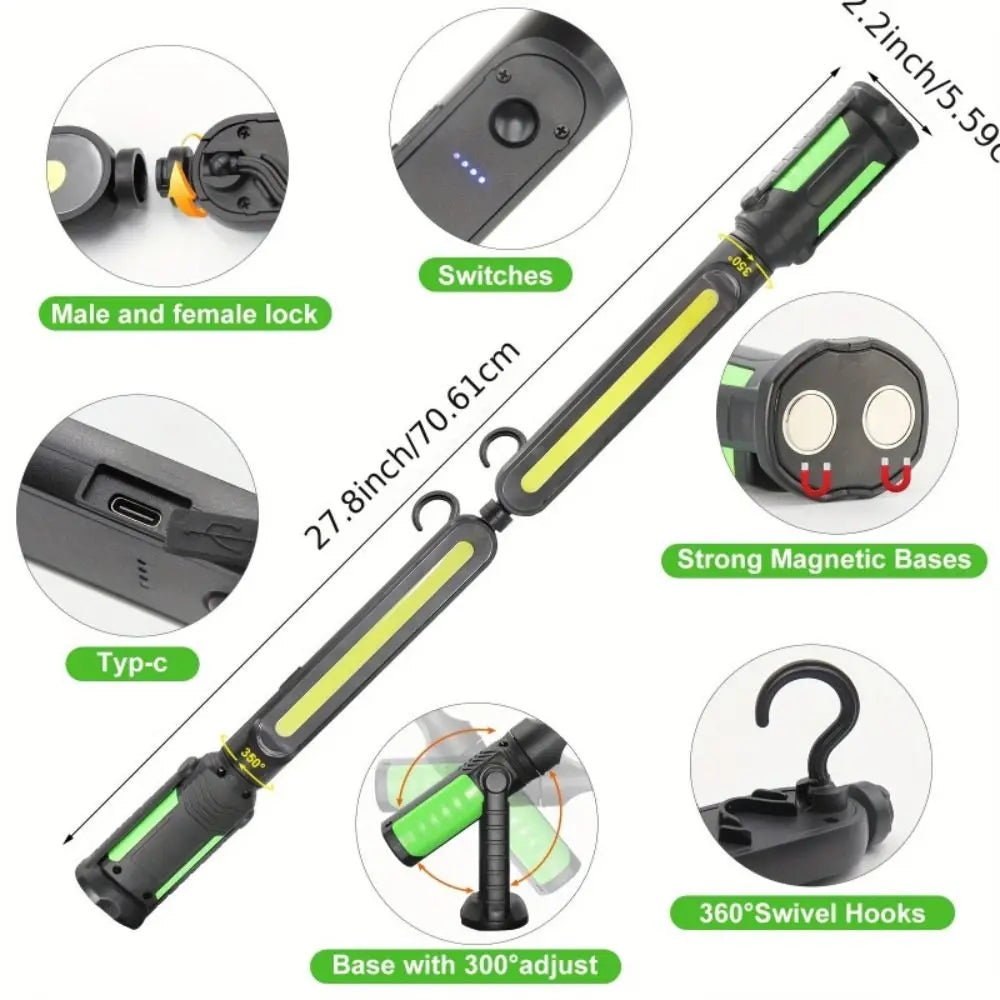 2400LM Magnetic Work Light