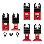Japanese Teeth Oscillating Saw Blades Universal Quick Release Oscillating Multitool Blades Clean Cut for Wood Plastic