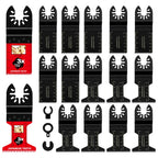 Japanese Teeth Oscillating Saw Blades Universal Quick Release Oscillating Multitool Blades Clean Cut for Wood Plastic
