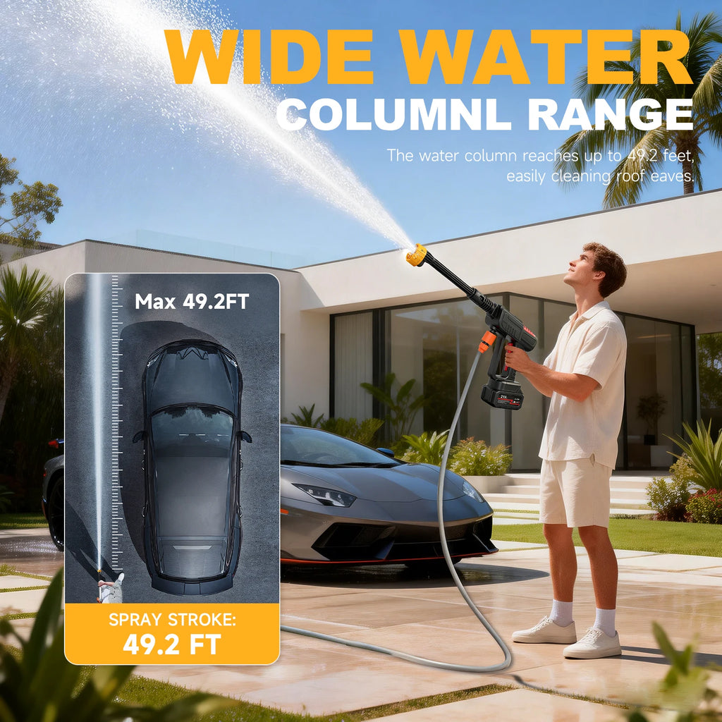 21V Cordless Pressure Washer