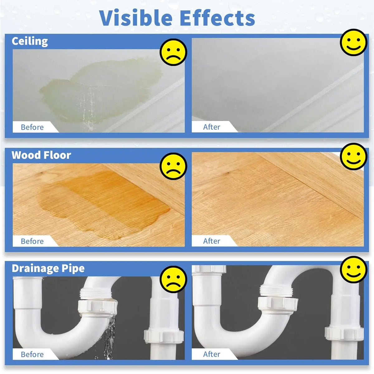 MIRAVEXL Crystal Clear Waterproof Sealant Invisible Transparent Adhesive Anti-Leak Liquid Coating for Concrete Wood