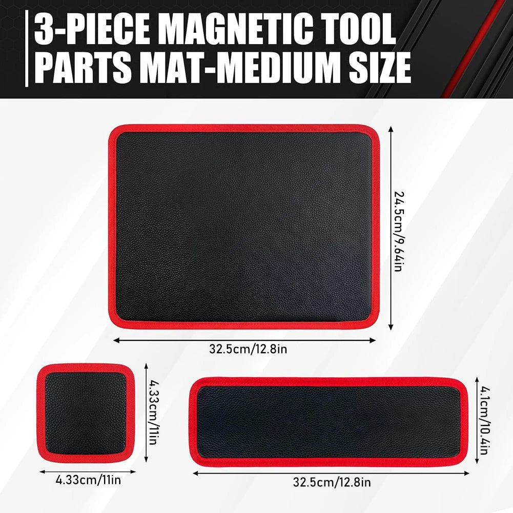Flexible Magnetic Tool Mat Tray Holder,Magnetic Tool Tray,Flexible Magnetic Mat,Non-Slip For Garage Workshop Auto