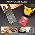 Japanese Teeth Oscillating Saw Blades Universal Quick Release Oscillating Multitool Blades Clean Cut for Wood Plastic
