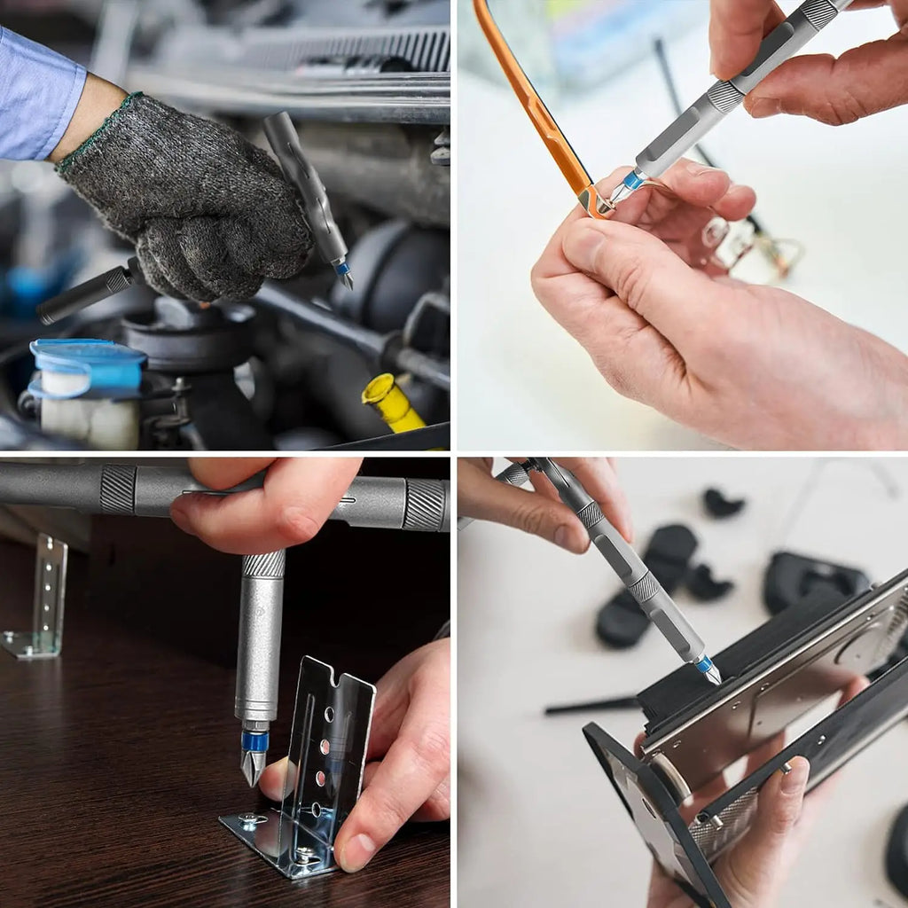 VMAN 24/66/100in1 Multifunction Ratchet Screwdriver Set Multi Magnetic Bits Mini Repair Tool Kit  Household Tool For PC