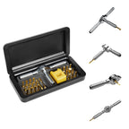 VMAN 24/66/100in1 Multifunction Ratchet Screwdriver Set Multi Magnetic Bits Mini Repair Tool Kit  Household Tool For PC