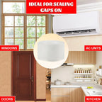 Transparent Window Weather Sealing Tape ， Window Insulation Caulk for Shower Glass Gaps and Clear Tape Doors Windows
