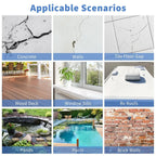 MIRAVEXL Crystal Clear Waterproof Sealant Invisible Transparent Adhesive Anti-Leak Liquid Coating for Concrete Wood