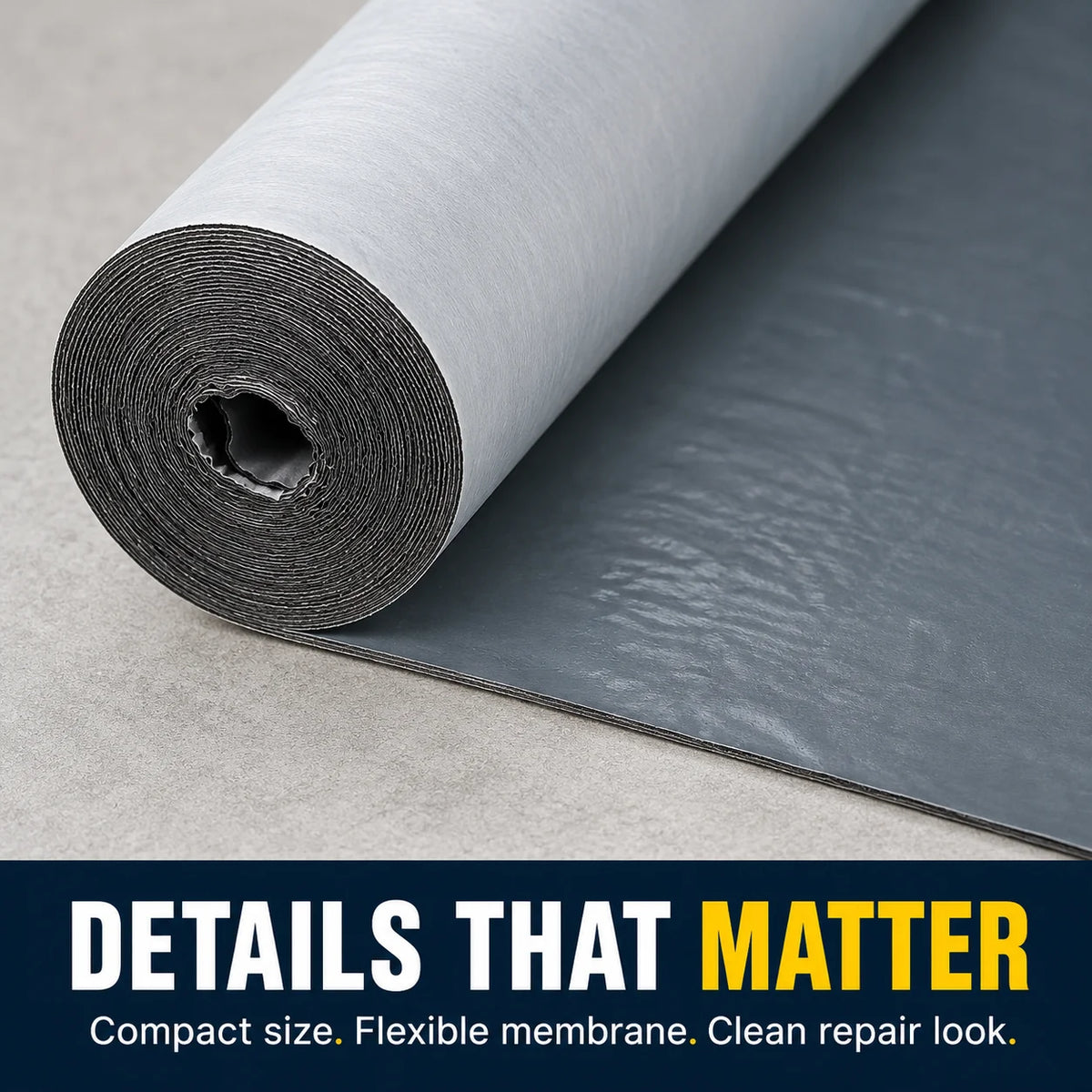 Self Adhesive Waterproof Membrane Instant Leak Stop Seal Repair Tape for Roof Garage Balcony Pipeline Outdoor Building