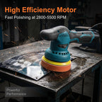 Car Polishers Wireless Automotive Polishing Machine Wax Tool 8 Gears 12V Electric Waxing Repairing Sander Car