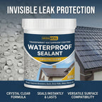 MIRAVEXL Crystal Clear Waterproof Sealant Invisible Transparent Adhesive Anti-Leak Liquid Coating for Concrete Wood