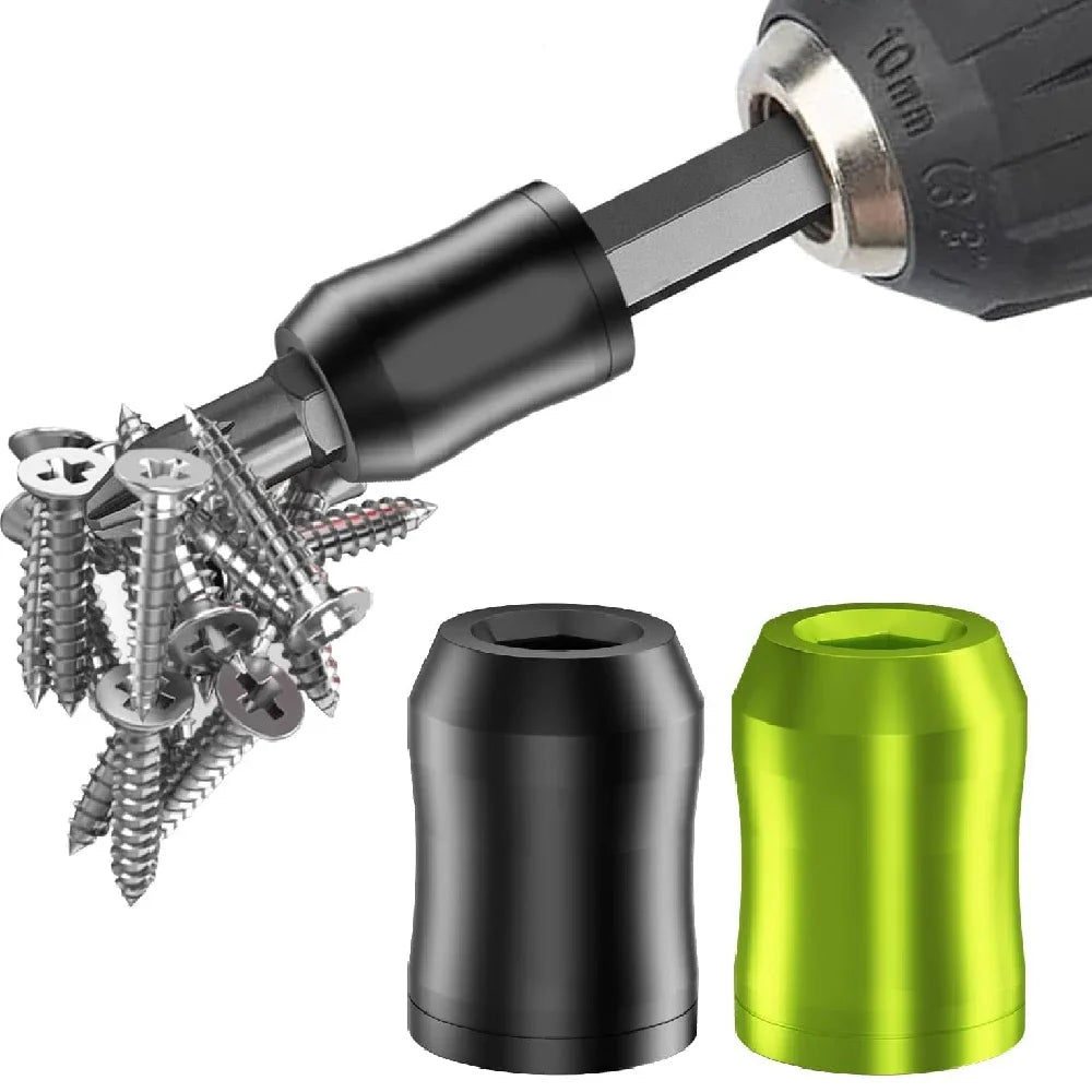 1Pcs Magnetic Screw Holder for Screwdriver Bits, Strong Magnetic Ring Drill Bit Holder for Hex Shank Power Tools