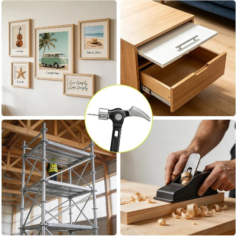 Magnetic Nail Puller Hammer