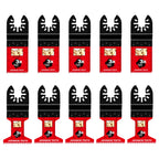 Japanese Teeth Oscillating Saw Blades Universal Quick Release Oscillating Multitool Blades Clean Cut for Wood Plastic