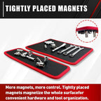 Flexible Magnetic Tool Mat Tray Holder,Magnetic Tool Tray,Flexible Magnetic Mat,Non-Slip For Garage Workshop Auto