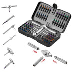 VMAN 24/66/100in1 Multifunction Ratchet Screwdriver Set Multi Magnetic Bits Mini Repair Tool Kit  Household Tool For PC